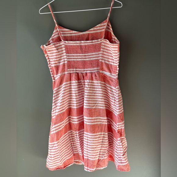 Old Navy, size L, Striped orange and white Sundress, 100% cotton - Picture 4 of 7